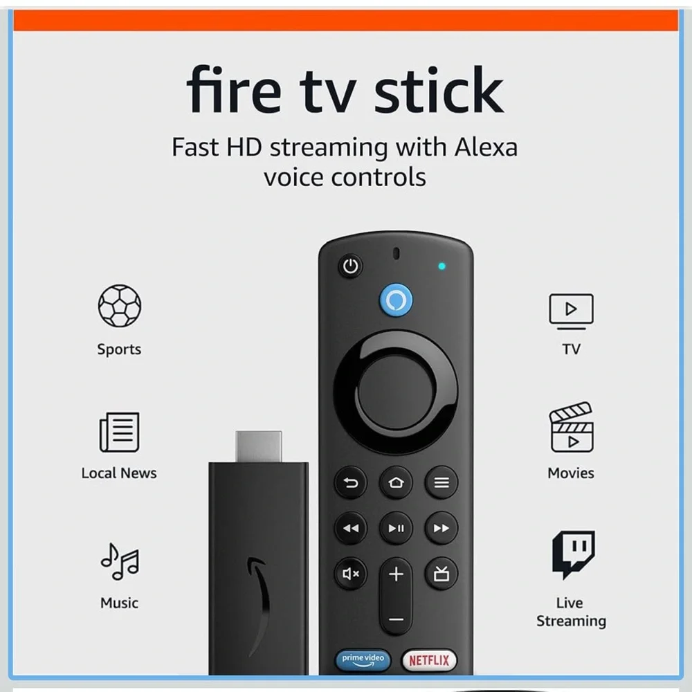 NIB Amazon Fire TV Stick 3rd Generation - Picture 5 of 10